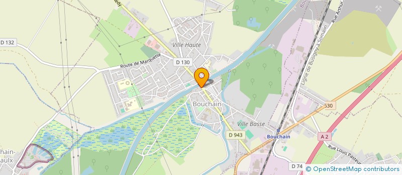 localisation de l'entreprise MADAME MARTINE THUILLIEZ à BOUCHAIN