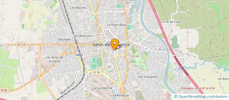 localisation de l'entreprise MADAME MARTINE TOESCA  SALON-DE-PROVENCE