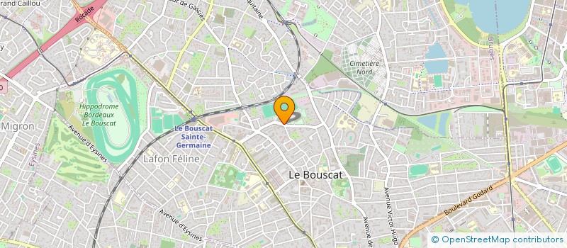 localisation de l'entreprise MADAME MARTINE TOTACONAN à LE BOUSCAT