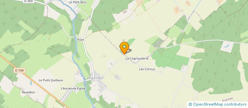 localisation de l'entreprise MADAME MARTINE TOUILLET  BRASLOU