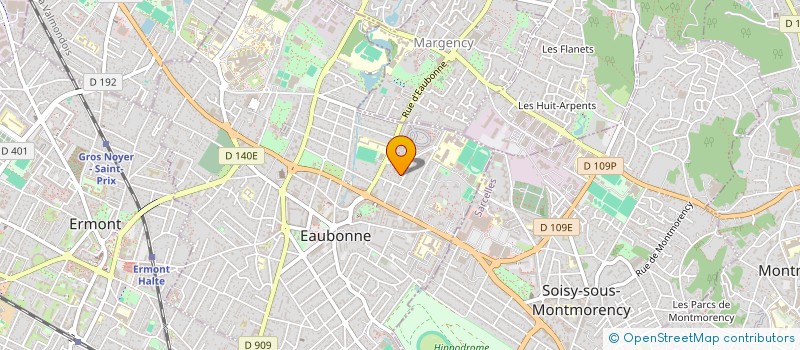 localisation de l'entreprise MADAME MARTINE TOUKAM BATANA TIAKO à EAUBONNE