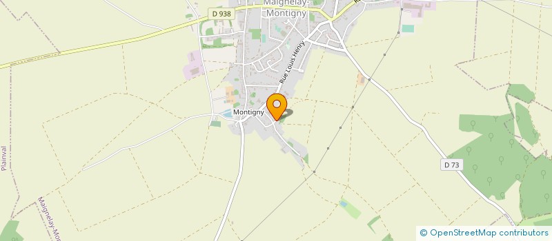 localisation de l'entreprise MADAME MARTINE TOULERON  MAIGNELAY-MONTIGNY