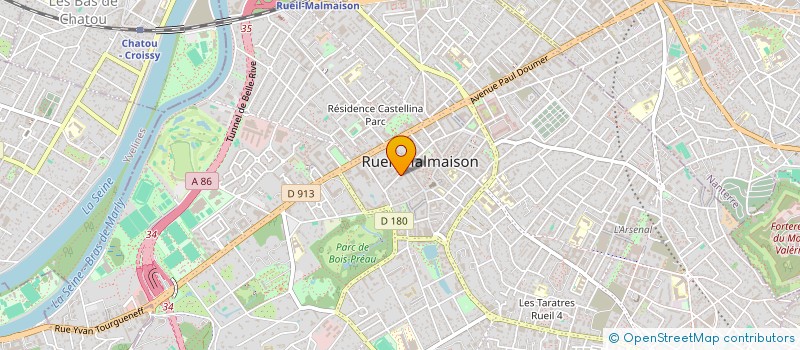 localisation de l'entreprise MADAME MARTINE TOURDJMAN à RUEIL-MALMAISON
