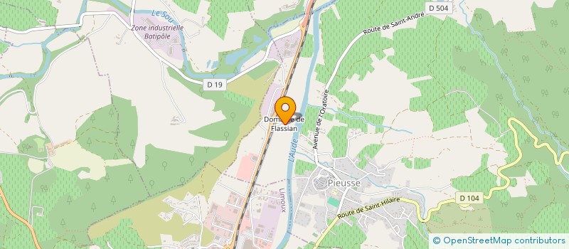 localisation de l'entreprise MADAME MARTINE TOUSTOU  AJAC