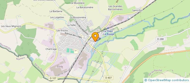localisation de l'entreprise MADAME MARTINE TOUZIN à VAL-AU-PERCHE