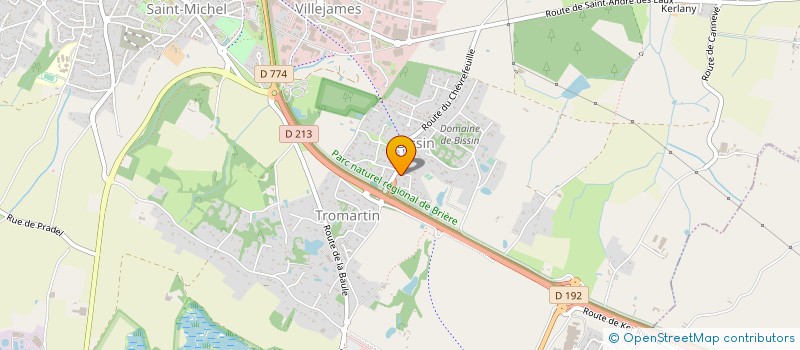 localisation de l'entreprise MADAME MARTINE TRAPETTI à GUERANDE