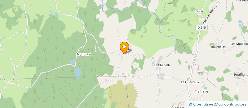 localisation de l'entreprise MADAME MARTINE TRICART à CHATEAU-CHERVIX