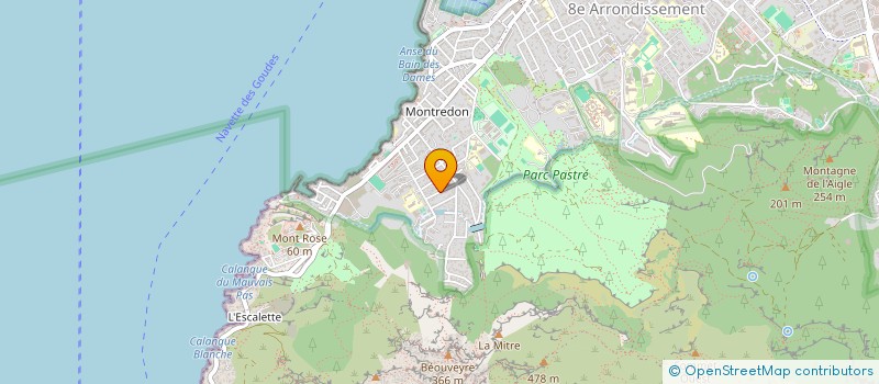 localisation de l'entreprise MADAME MARTINE TURREL  MARSEILLE