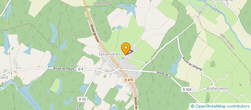 localisation de l'entreprise MADAME MARTINE TUSSIAUX  TASSENIERES