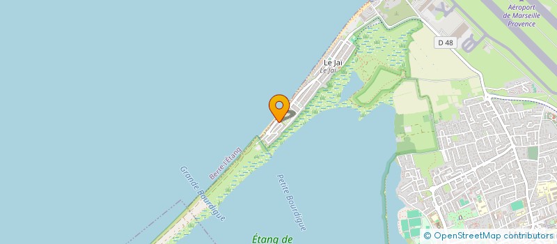 localisation de l'entreprise MADAME MARTINE VABRE  MARIGNANE