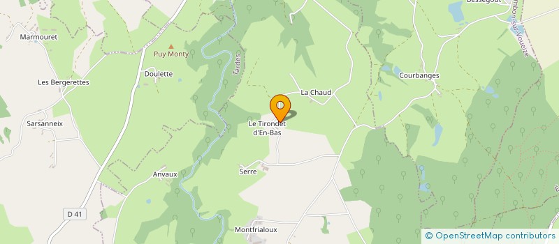 localisation de l'entreprise MADAME MARTINE VACHER  SANNAT