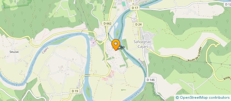 localisation de l'entreprise MADAME MARTINE VALAT  SAINT-CHELS