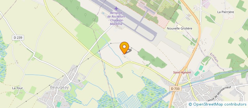 localisation de l'entreprise MADAME MARTINE VALLAT  LA GRIPPERIE-SAINT-SYMPHORIEN