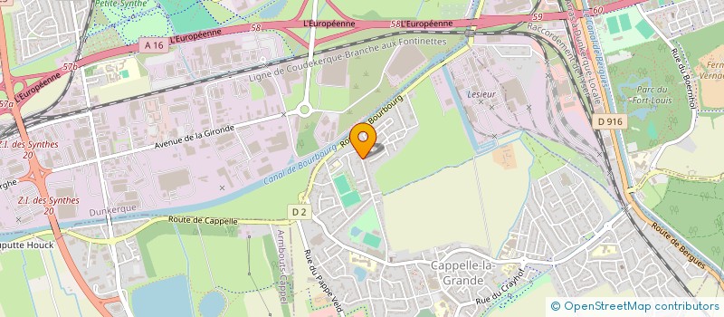 localisation de l'entreprise MADAME MARTINE VAN HOEYLANDT  ARMBOUTS-CAPPEL