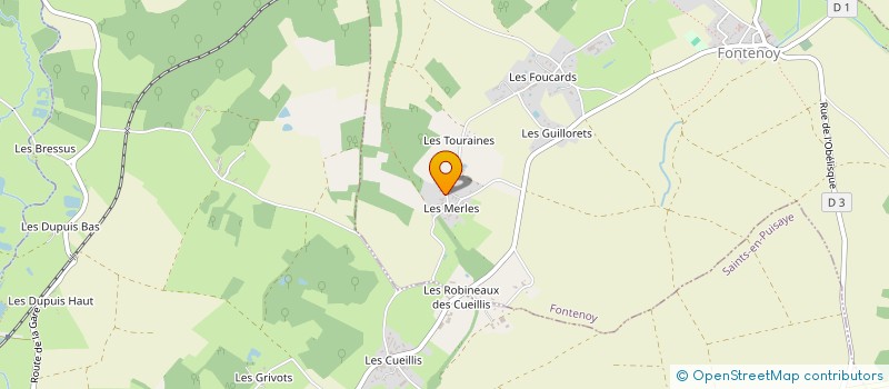 localisation de l'entreprise MADAME MARTINE VANDENBUSSCHE à FONTENOY