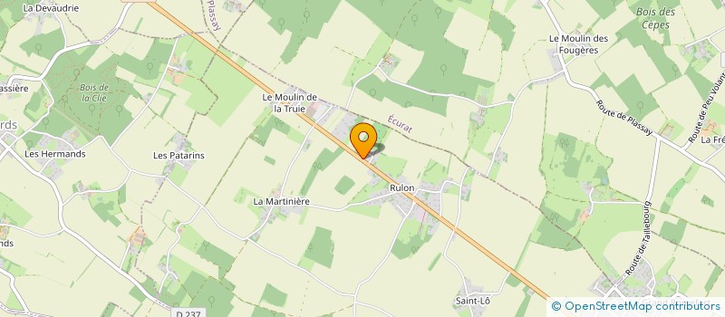 localisation de l'entreprise MADAME MARTINE VANNUFFEL à SAINT-GEORGES-DES-COTEAUX
