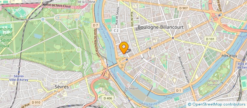 localisation de l'entreprise MADAME MARTINE VARENNE-CAILLARD à BOULOGNE-BILLANCOURT