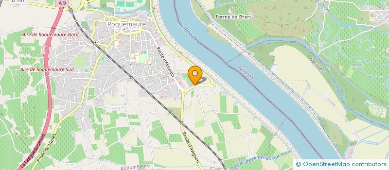 localisation de l'entreprise MADAME MARTINE VASQUEZ  MONTFAUCON