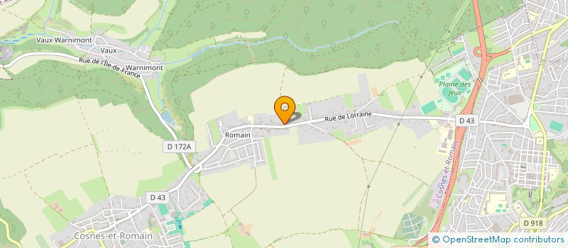 localisation de l'entreprise MADAME MARTINE VENTURINI  COSNES-ET-ROMAIN