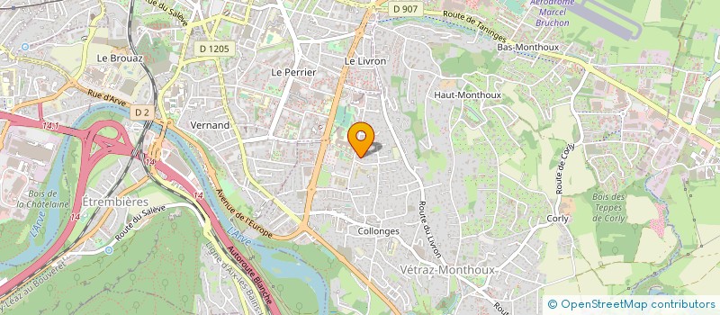 localisation de l'entreprise MADAME MARTINE VERDEL à VETRAZ-MONTHOUX