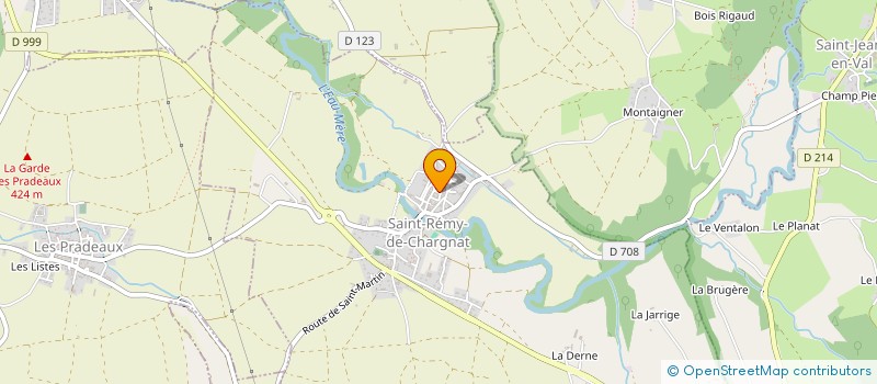 localisation de l'entreprise MADAME MARTINE VERDIER  VODABLE