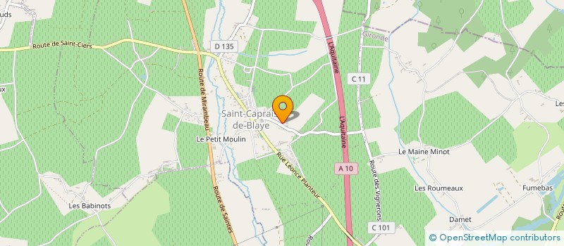 localisation de l'entreprise MADAME MARTINE VERDON  VAL-DE-LIVENNE