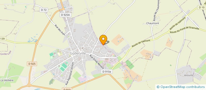 localisation de l'entreprise MADAME MARTINE VIEVARD à BRETTEVILLE-DU-GRAND-CAUX