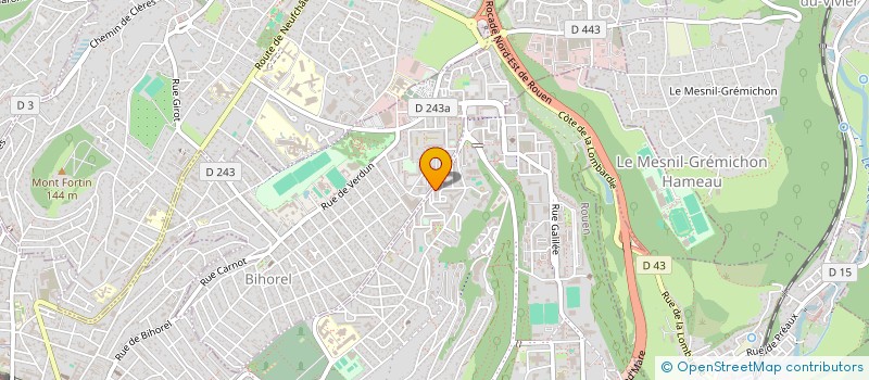 localisation de l'entreprise MADAME MARTINE VIGEL  ROUEN