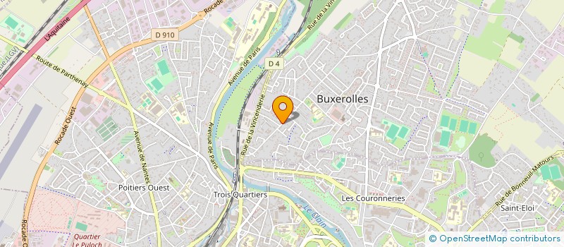 localisation de l'entreprise MADAME MARTINE VIOUX  BUXEROLLES