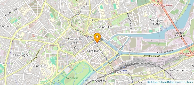 localisation de l'entreprise MADAME MARTINE VIVIER à CAEN