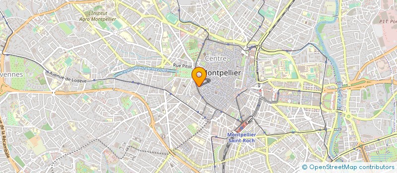 localisation de l'entreprise MADAME MARTINE VOLPE à MONTPELLIER