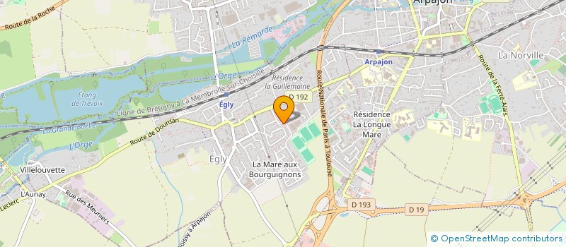 localisation de l'entreprise MADAME MARTINE WARME à EGLY