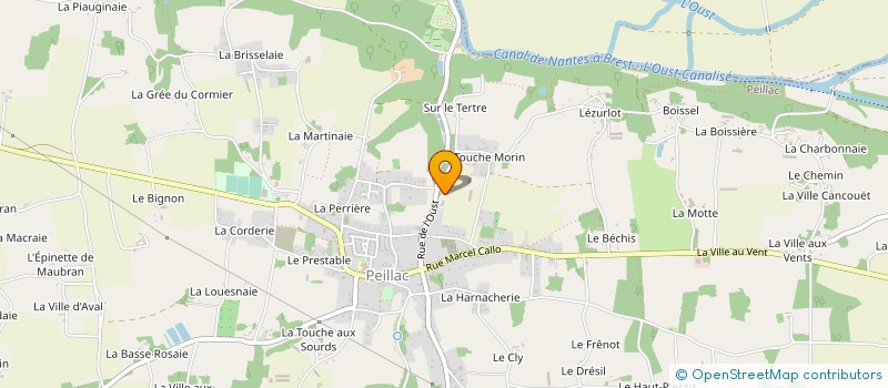 localisation de l'entreprise MADAME MARTINE WEIER à PEILLAC