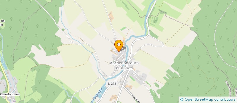 localisation de l'entreprise MADAME MARTINE WEINER à ANCHENONCOURT-ET-CHAZEL