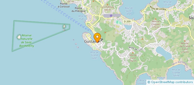localisation de l'entreprise MADAME MARTINE WERNER à SAINT BARTHELEMY