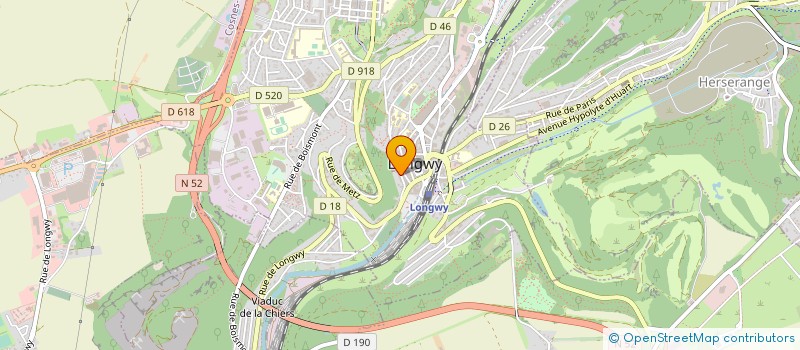 localisation de l'entreprise MADAME MARTINE WESQUY à LONGWY