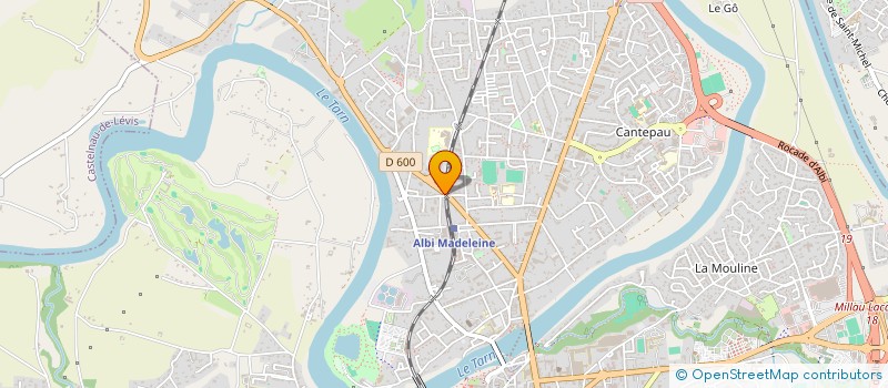 localisation de l'entreprise MADAME MARTINE WOWERT à ALBI