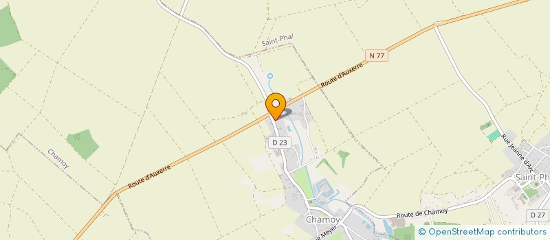 localisation de l'entreprise MADAME MARTINE ZAVOLI  CHAMOY