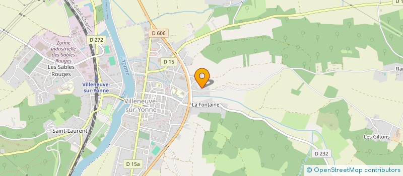 localisation de l'entreprise MADAME MARTINHA ARAUJO OLIVEIRA  VILLENEUVE-SUR-YONNE