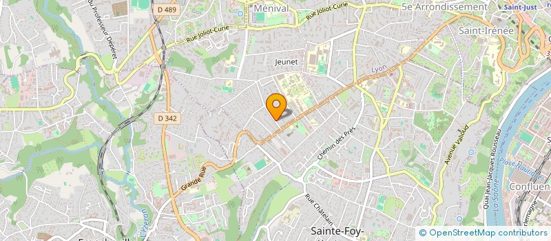 localisation de l'entreprise MADAME MARTINS VISOCKIS à LYON