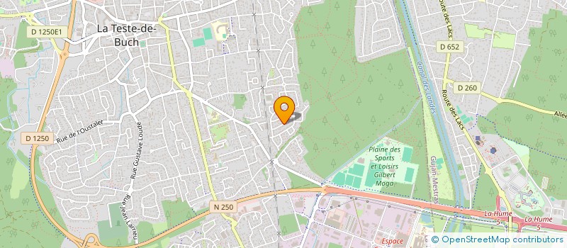 localisation de l'entreprise MADAME MARTINS VISOCKIS  LA TESTE-DE-BUCH