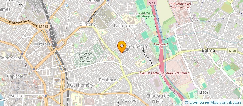 localisation de l'entreprise MADAME MARTIZA SALAZAR à TOULOUSE