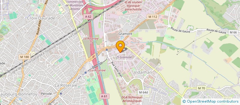 localisation de l'entreprise MADAME MARTYNA BARTYSKA  BALMA