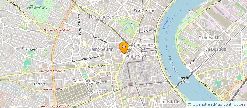 localisation de l'entreprise MADAME MARTYNA DZWONEK  BORDEAUX