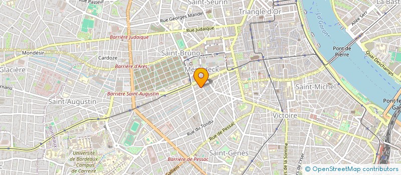 localisation de l'entreprise MADAME MARTYNA PONIATOWSKA  BORDEAUX