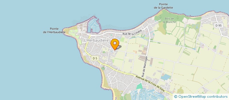 localisation de l'entreprise MADAME MARUE COUILLON à NOIRMOUTIER-EN-L'ILE