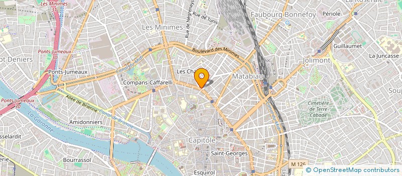 localisation de l'entreprise MADAME MARVIC MENDEZ  TOULOUSE