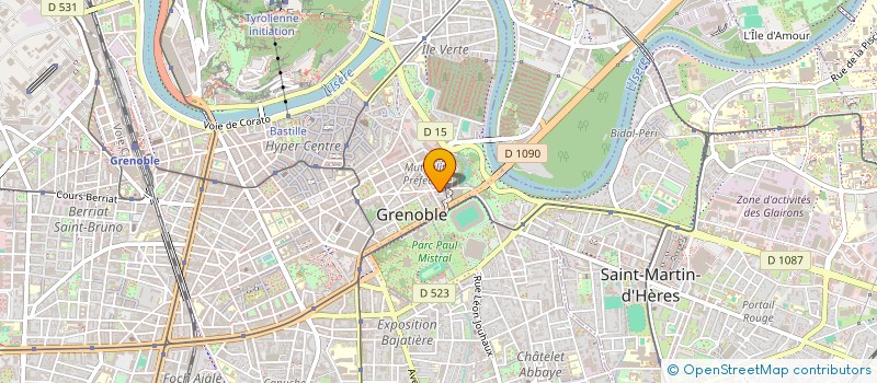 localisation de l'entreprise MADAME MARWA ABIDI à GRENOBLE