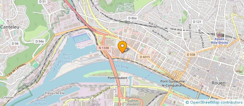 localisation de l'entreprise MADAME MARWA AL-ASBAHI  ROUEN