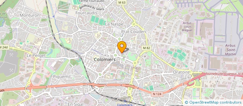 localisation de l'entreprise MADAME MARWA AMRI à COLOMIERS